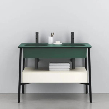 Раковина встраиваемая Cielo I Catini Catino Doppio CALADSF MU 100 см зеленый