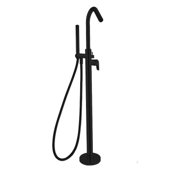 Смеситель для ванны Ramonsoler Urban Chic напольный черный 218503DNM
