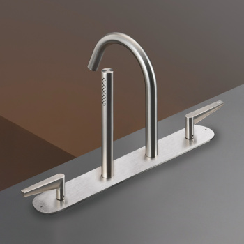 Смеситель для ванны CЕА Design Flag FLG 61 S сталь