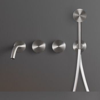 Смеситель для ванны CЕА Design Giotto Plus GIO 94 W S сталь