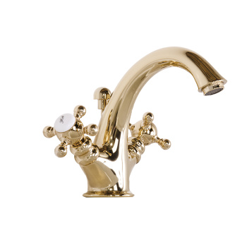 Смеситель для раковины Gattoni Vivaldi 1232012D0 с царапиной на носике золото