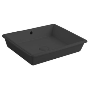 Раковина встраиваемая Simas Top e Lavabi D'Arredo S 59 nero matt 53.5 см белый