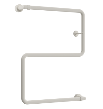 Полотенцесушитель водяной Margaroli Vento 408S610MW 66x52.7 белый