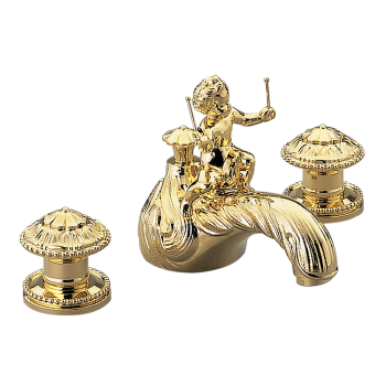 Смеситель для раковины THG Amour De Trianon G24-F01-151 полированное золото