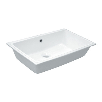 Раковина встраиваемая под столешницу Kerasan Slim 750x340мм в комплекте с крепежом, белый 22501