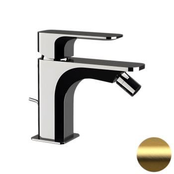 Смеситель для биде Daniel Tiara TA604DP золото брашированное