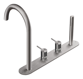 Cмеситель для ванны CEA Design Innovo INV 56 S сталь