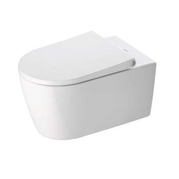 Чаша подвесного унитаза Duravit Bento Starck Box 45930920A1 с сиденьем, белый глянцевый, hygieneglaze