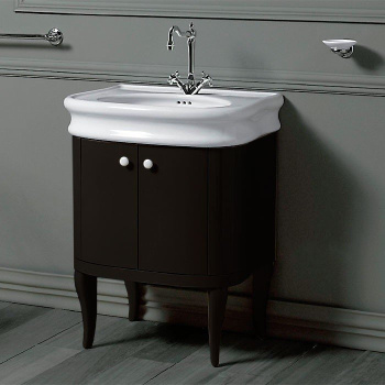 Тумба под раковину напольная Simas Lante LAM70 nero 60x75 см черный