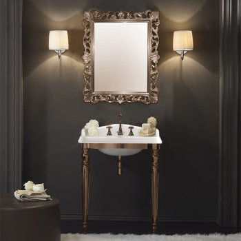 Раковина с бортикомсотв Simas Arcade AR834bi*1 белый