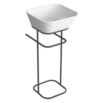 Раковина чаша квадратная  Simas Wave WA03 bi*0 белый