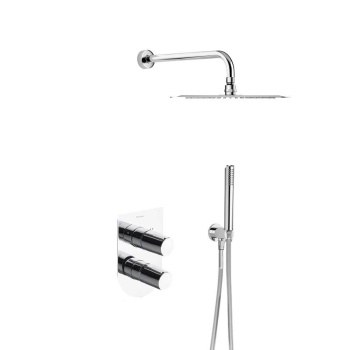 Смеситель для душа Ramonsoler Tzar встраиваемый с тропическим и ручным душем K3415021