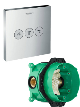 Запорный вентиль Hansgrohe 15764000S хром