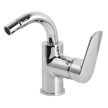 Смеситель для биде Fima Carlo Frattini Spot на 1 отверстие, с донным клапано, хром F3012CR.2