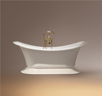 Акриловая ванна Gruppo Treesse Grand Soleil 185x85 V1881-WHITE