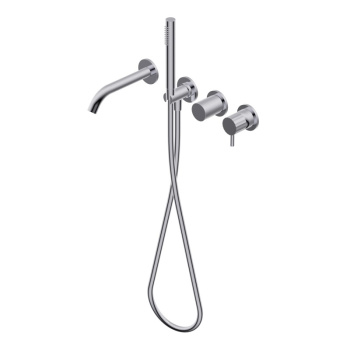 Смеситель для ванны Ritmonio Diametro35 Impronte хром PR51EN201CRL