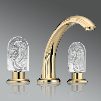 Смеситель для раковины THG Naiade A2F-F30-151 soft gold