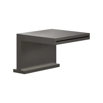 Излив Gessi Cascata 20191.707 Black Metal Brushed PVD