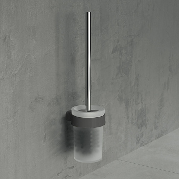 Ершик для унитаза Novellini Edge, черный матовый R90AGEPS-H