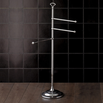 Полотенцедержатель на подставке Devon&Devon Single на хром SL13CR