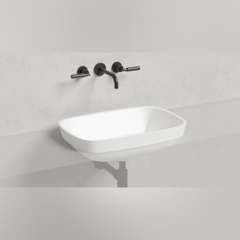 Раковина полувстраиваемая Salini Marea 02 S-Stone 1802202MF