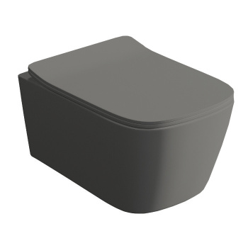 Унитаз подвесной Artceram A16 ASV006 15 00 saniglaze, the.reel, grigio olivia