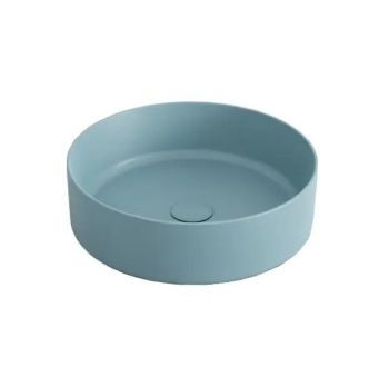 Раковина накладная Cielo Shui Comfort SHCOLAO40 PL 40 см голубой