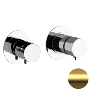 Смеситель для душа Daniel Tokyo TXT625DP золото брашированное