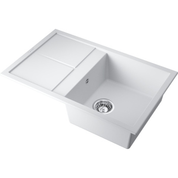 Мойка кухонная Omoikiri Sumi 79 белая 4993665