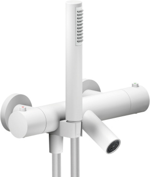 Смеситель для ванны Nobili Live LV00010/2WM белый