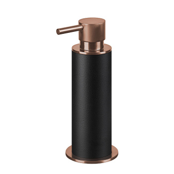 Диспенсер для жидкого мыла ADJ D7xH19, copper/черный 4980.copper/01