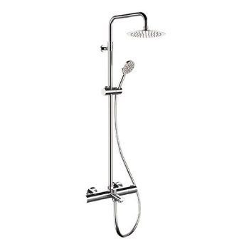 Душевая система Remer Elegance с изливом с термостатом хром (CR) EQ34A8MPUFM25G