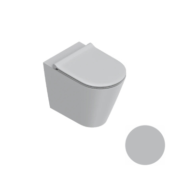 Унитаз напольный 55×35 Catalano Zero Cemento satinato 0114550023