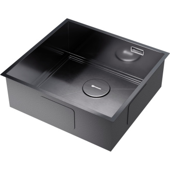 Мойка кухонная Omoikiri Kasen 48-26 INT GM воронёная сталь 4997058