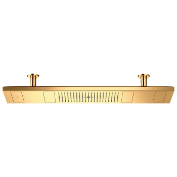 Axor ShowerHeaven Верхний душ 120x30см, 4jet, потолочный монтаж, c подсветкой 2700K, цвет: полирован