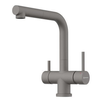 Смеситель для кухни Omoikiri Takamatsu-S GR leningrad grey 4994562