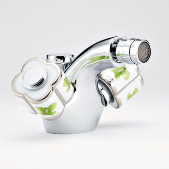 Смеситель для биде THG Capucine Vert Decor Platine A7E-A02-3202 хром