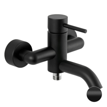 Смеситель для ванны Remer X-style   черный матовый X05NO