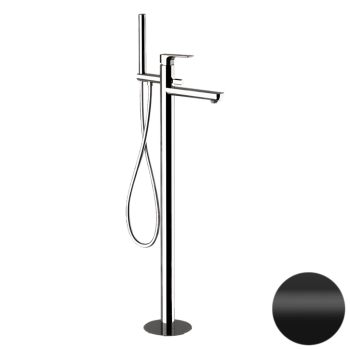 Смеситель для ванны Daniel Tiara TA67815 чёрный матовый