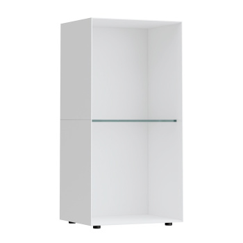 Laufen Palomba Шкаф напольный, 550х220х275мм с 1 стекл. полкой, цвет: белый матовый