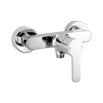 Смеситель для душа Cisal Tender однорычажный, настенный, хром C200044321