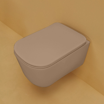 Унитаз подвесной Kerasan Tribeca 55 511488 Bruno matt