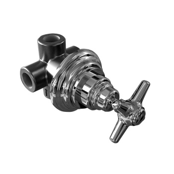 Встраиваемый переключатель для душа Stella Italica 0/153 на 2 выхода, хром IT 01202 CR00