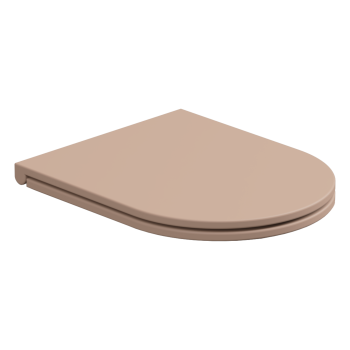 Крышка с сиденьем для подвесного унитаза с микролифтом GSG Ceramic Design Like LKCOPRSLTICR032 Cipria Matt