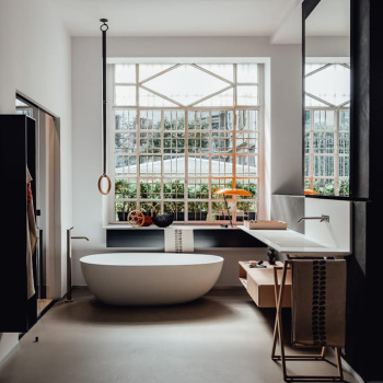 Ванна из искусственного камня Agape Spoon 160x85.4 AVAS1093ZZ САЛОН