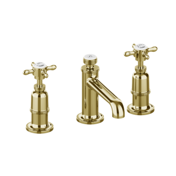 Смеситель для раковины Burlington Guild GU135DNG золото