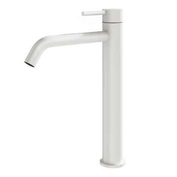 Смеситель высокий для раковины Plumberia Selection Ixo H285 Mm XO0052BO белый