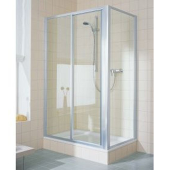 Душевой угол Kermi Ibiza 2000 IBIZA 2000 ST2+TWO 1200x800x1850 мат. серебро+ стекло Arena-C, I2 ST2 120181NK+TWO 080181NK