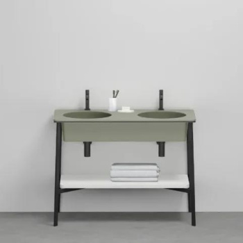 Раковина встраиваемая Cielo I Catini Catino Doppio CALAD AG 100 см зеленый