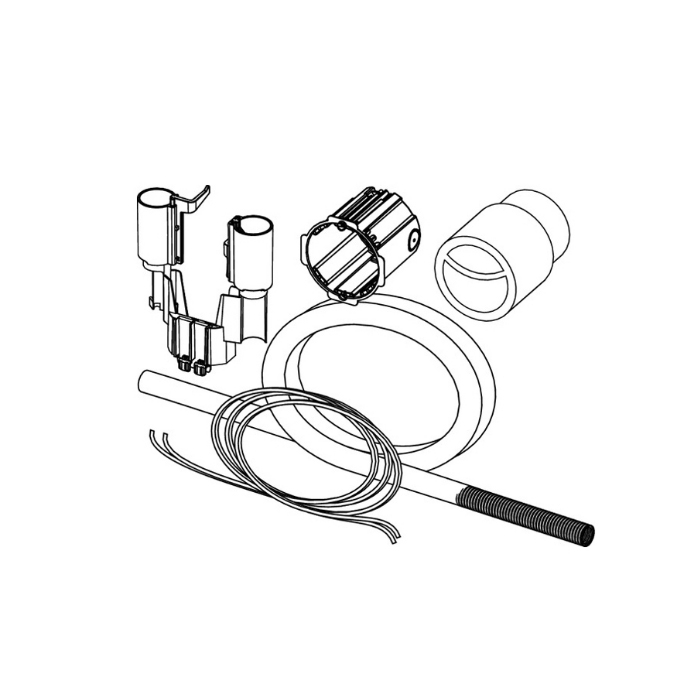 Комплект подключения пневматической панели смыва для бачка Octa Tece Teceflushpoint 9240977